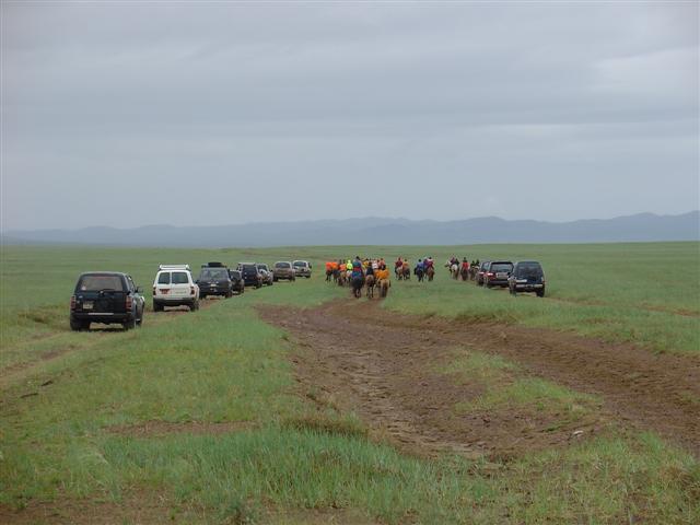 Mongolia: Horse Race or Car Rally?